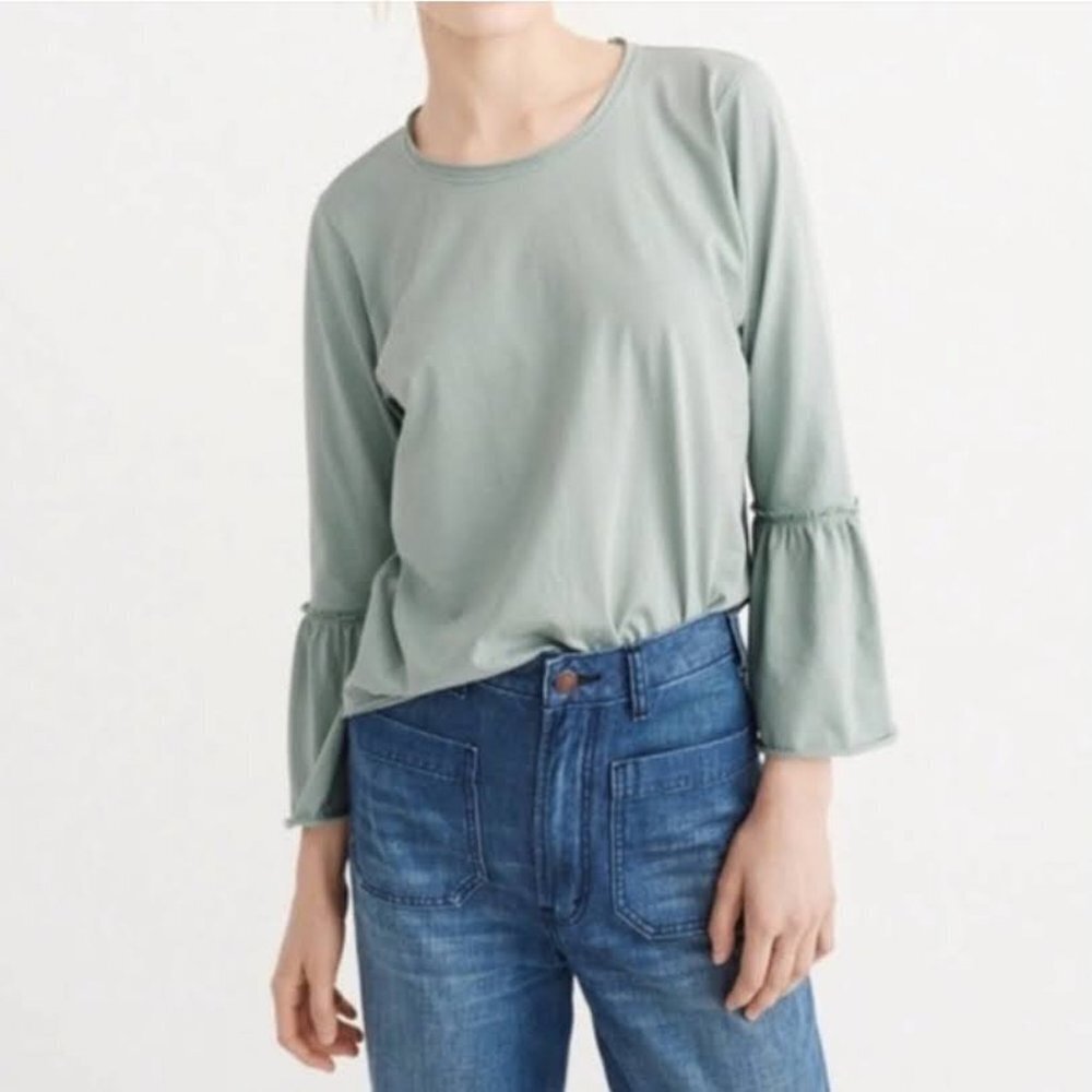 Abercrombie and Fitch Bell Sleeve Blouse
